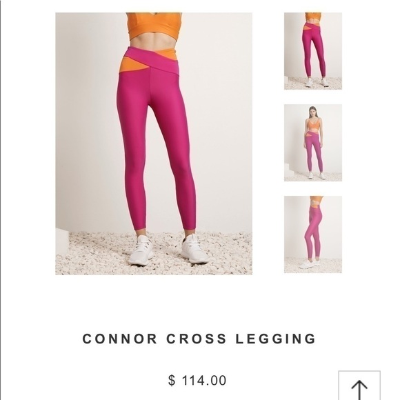 LANSTON Sport Conner Cross Leggings - Picture 5 of 6